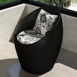 Vine chair, elderly chair, home back chair, balcony, leisure, outdoor courtyard, woven small chair