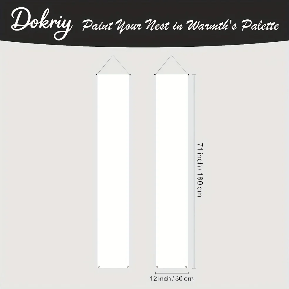 2Pcs 2D Black Door Couplets, I Love You Wedding Valentine Polyester Flags , Engagement Anniversary Party Decor No Power Needed