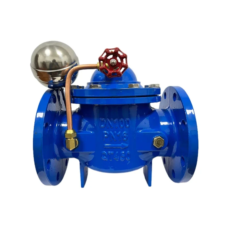 DN40-DN300 Cast Iron Hydraulic Water Control Valve Water Valve 100X Remote Control Float Ball Valve