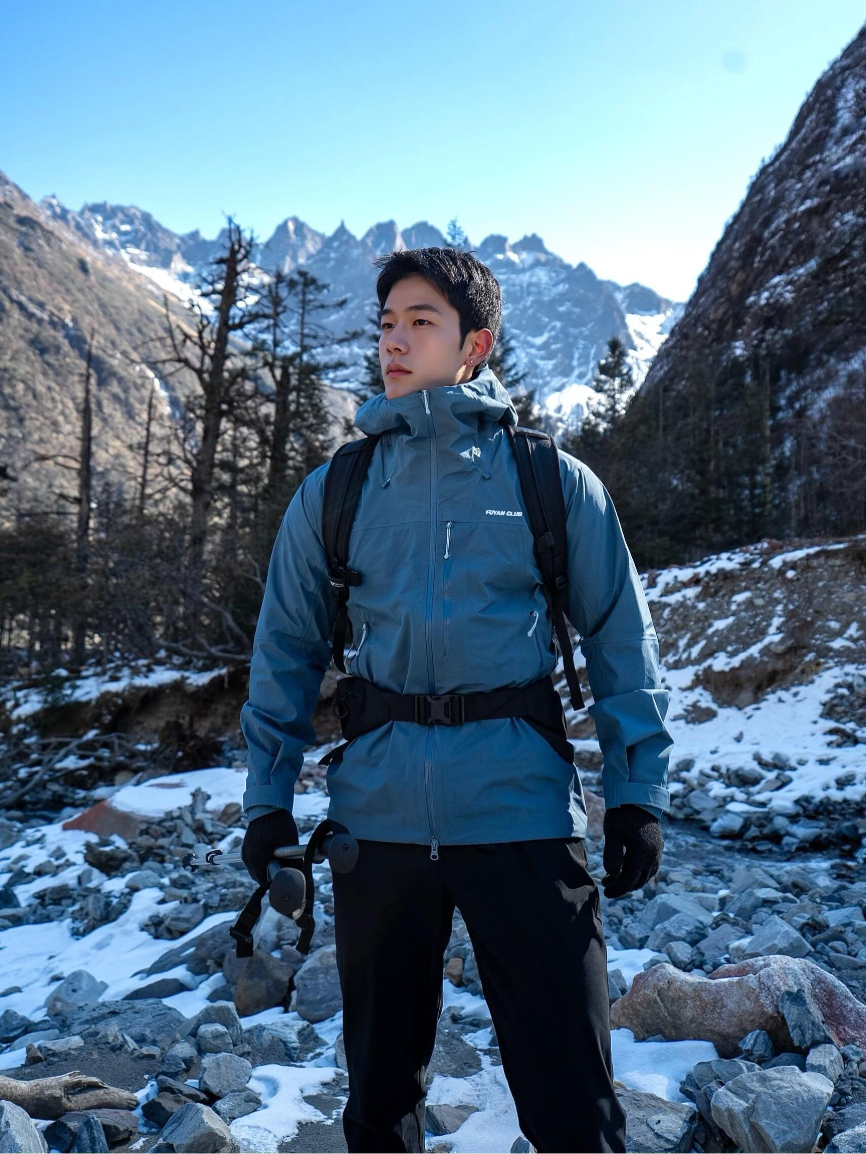 fuyuan-women's-tee-in-one-outdoor-hiking-waterproof-windproof-jaet-2026-new-sle-loose-fit-hat-design-straight-hem