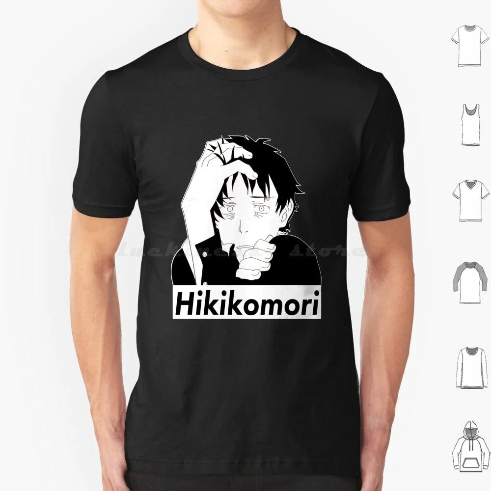 Tatsuhiro Satou Hikikomori Ni Youkoso! T Shirt Big Size 100% Cotton Tatsuhiro Satou Youkoso Welcome Welcome To The Ni Youkoso