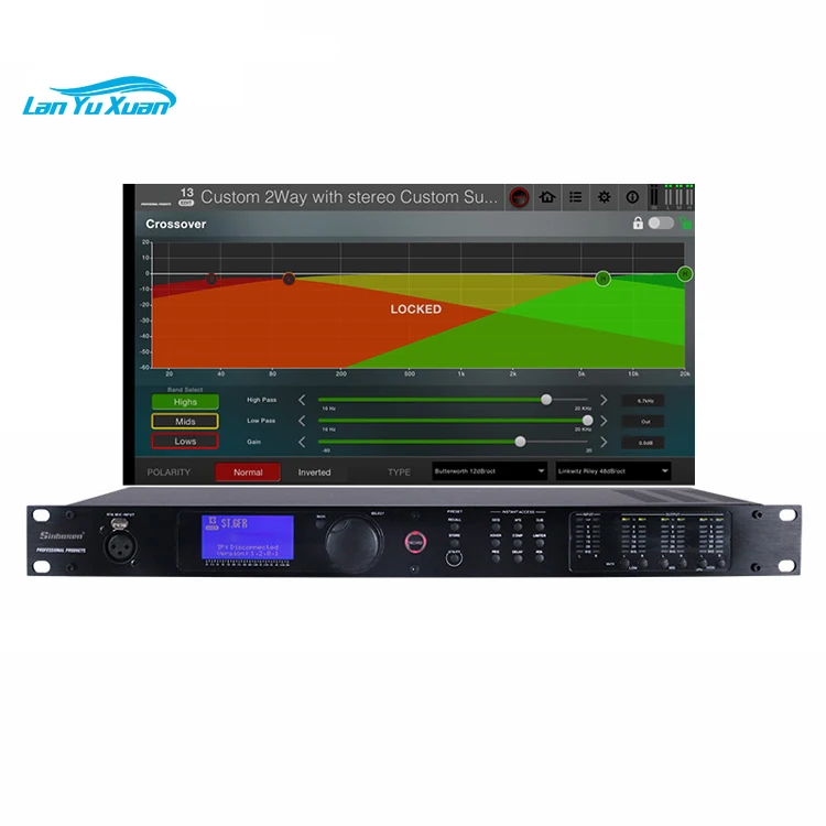 

Professional sound equipment dsp audio processor wifi karaoke processor