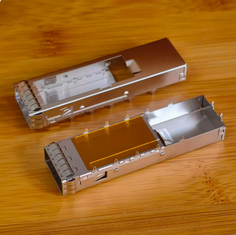 

2pcs QSFP-DD 1x1 Cage without radiator replace 2031431256 UE36-B16200-06001