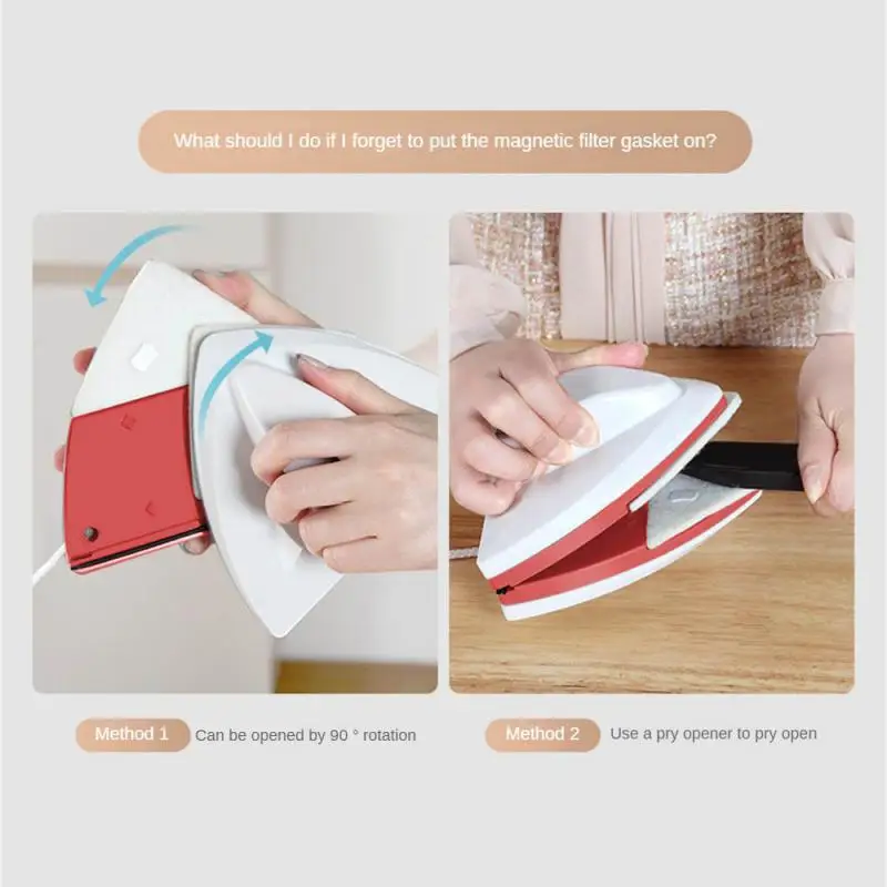 Double Sided Magnetic Glass Window Cleaner Household Cleaning Tool Automatic Drainage Wiper Glass Window Cleaner