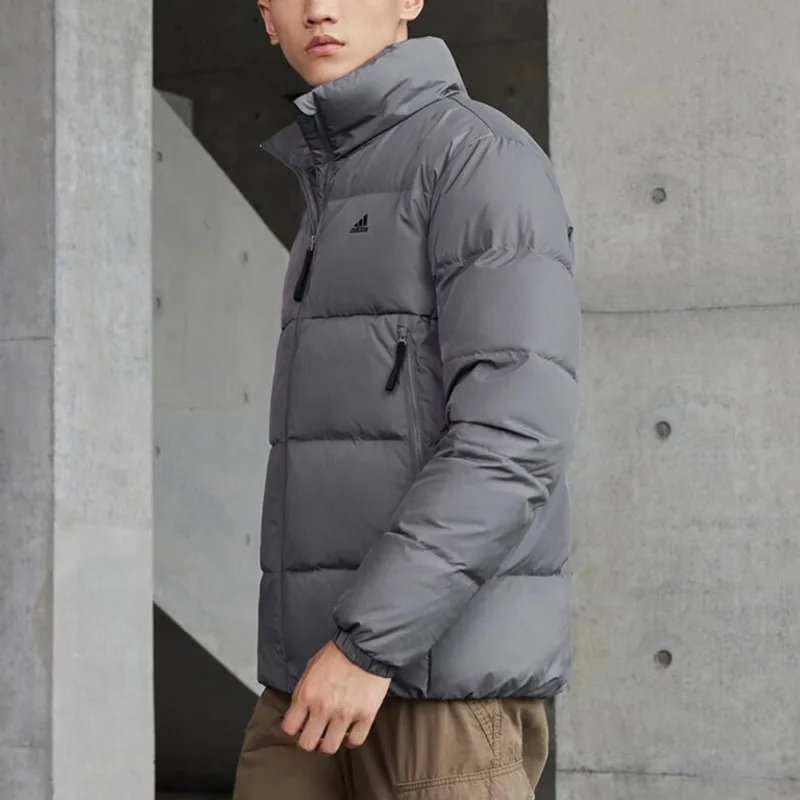 Adidas Sports and Leisure Men's Warm Duck Down Stand-Up Neck Down Jacket IT8725