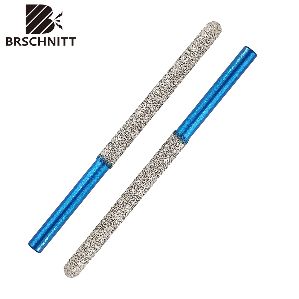 BRSCHNITT Dia 7.2mm Diamond Milling Bit Finger Bit Cleaning Reaming Edging Enlarging Grinding Removal Bricks Stones Milling Bit