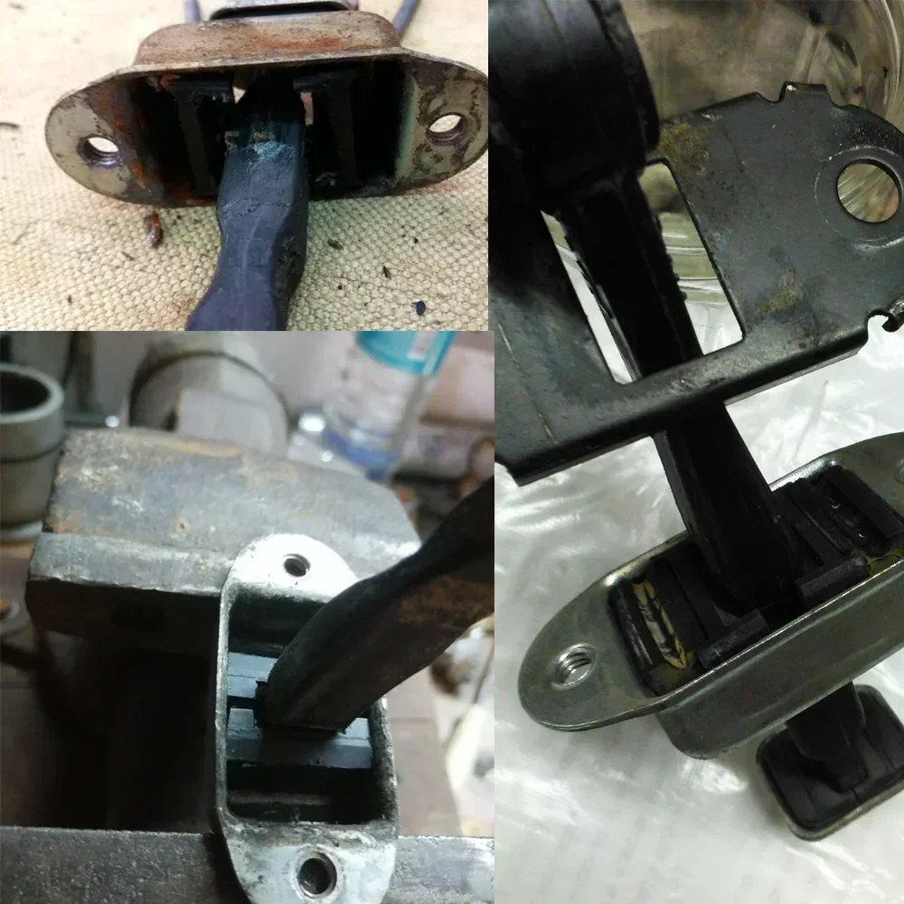 4X untuk Toyota Vitz XP10 1999 2000 2001 2002 2003 - 2005 Yaris gema pintu mobil Periksa tali perbaikan Kit penghenti peredam klip baru