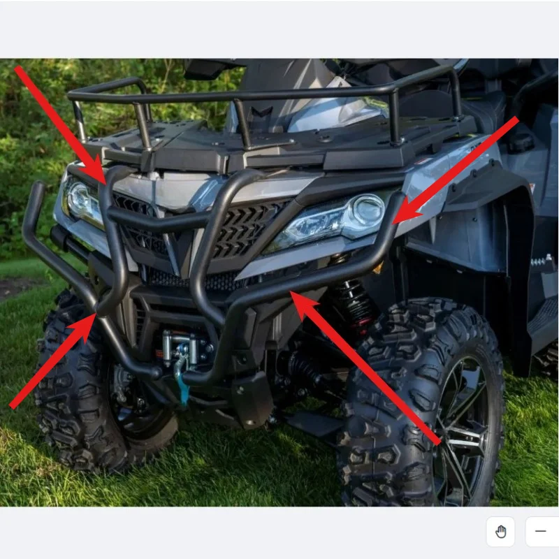 

Modified All-terrain ATV Front and Rear Bumper Assembly Suitable for CFORCE1000CC 2022 Model