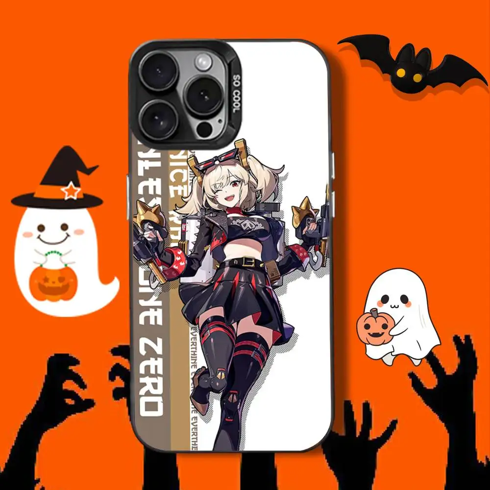 حافظة هاتف Bangboo Z-Zenless Zone ZeroS لهاتف iPhone 16,12,13,17,15,1,11,Mini,Pro,SE,XS,MAX,غطاء سيليكون أسود غير لامع #6