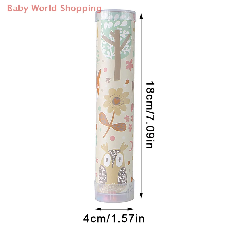 Kit caleidoscopio rotante fai-da-te Cartone animato fatto a mano Caleidoscopio Giocattoli Scienza educativa Giocattoli artigianali per bambini Regali per bambini