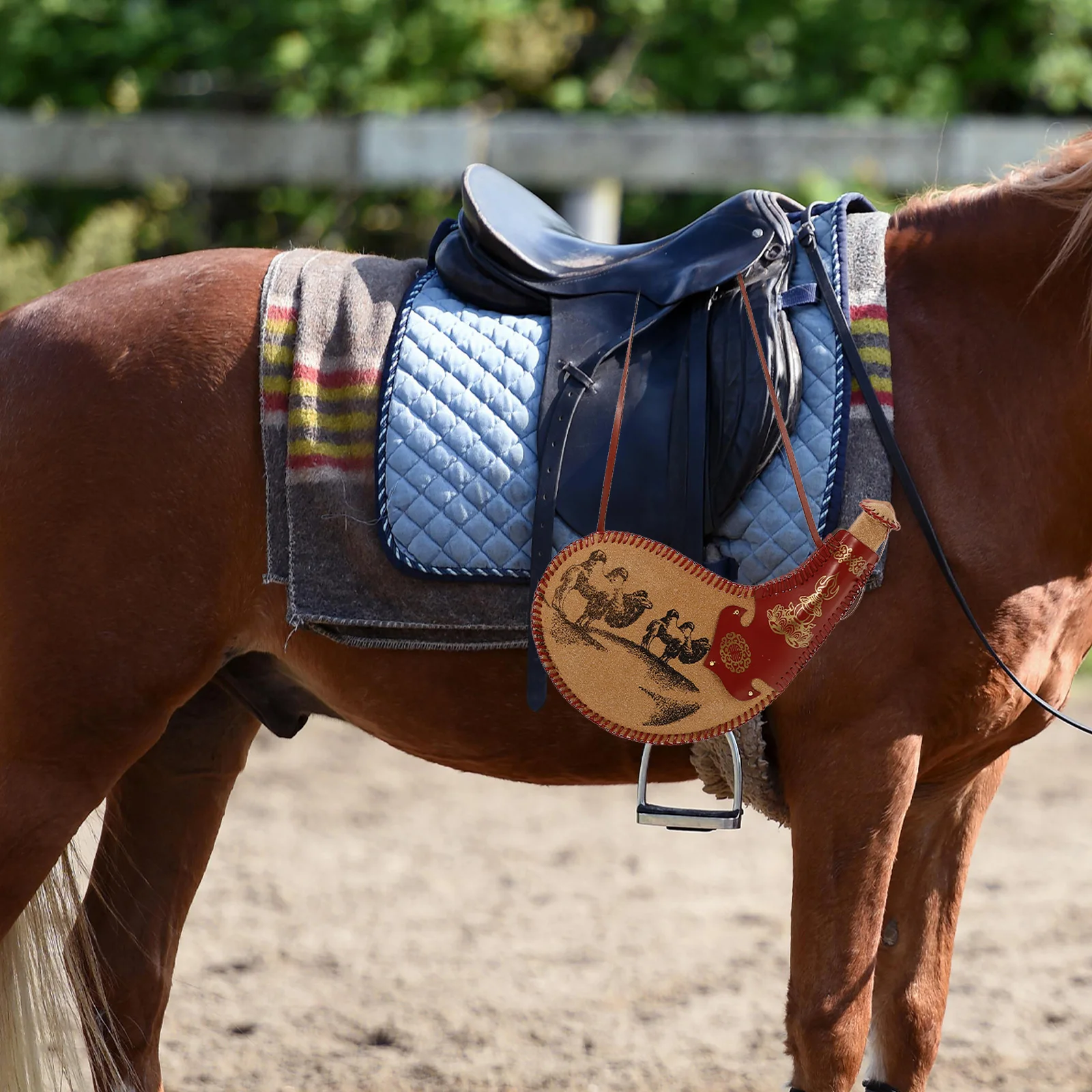 

Exquisite Wine Leak-Proof Portable For Outdoor Travel Home Use Wear-Resistant Liquor Storage Lightweight Vintage Style