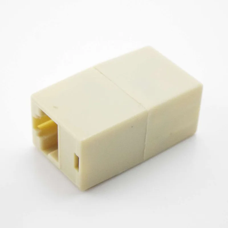 Female to Female Network LAN Connector Adapter Coupler Extender Universal RJ45 Ethernet Cable Extension Converter D5