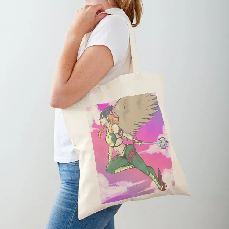 Hawkgirl Tote Bag tote bags cloth bags Big bag shopping bag canvas tote