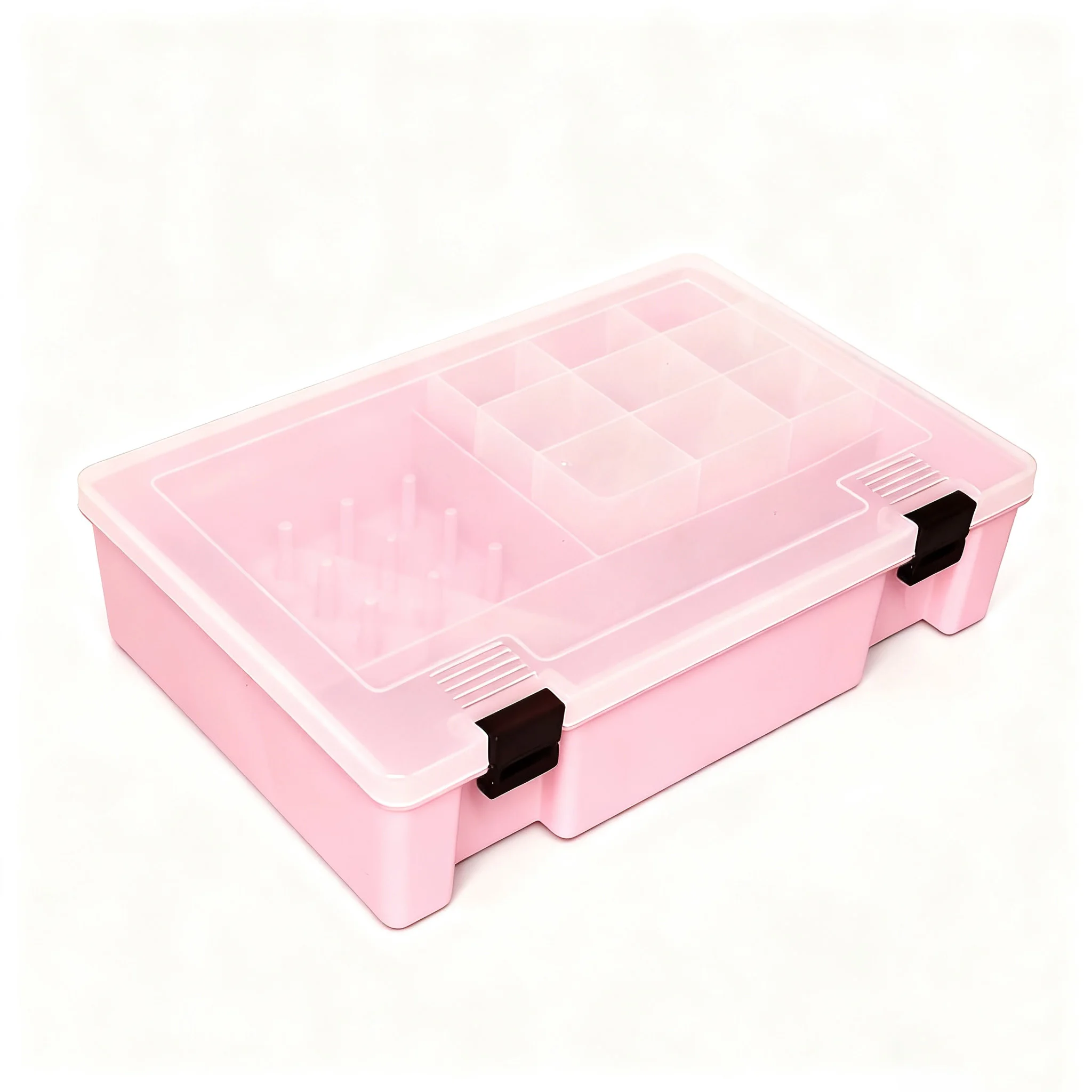 Sewing Threads Box Bobbins Storage Case Transparent Needle Spool Organizer Household DIY Sewing Accessories