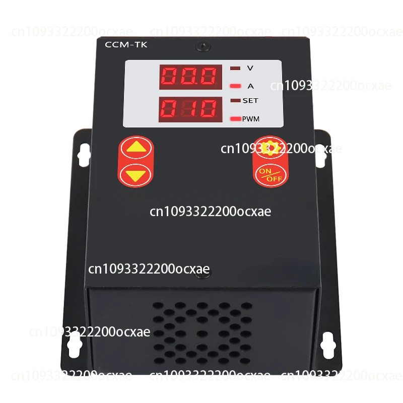 

DC motor governor 12V-60V speed regulator switch 30A stepless variable speed slow start and stop overcurrent protection CCM-TK