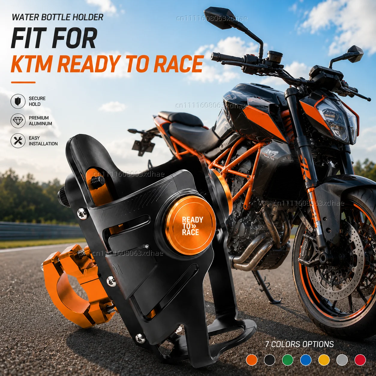 Motorcycle Water Bottle Holder For KTM Ready to Race Adv Duke 390 690 Coffee Beverage Tea Cup Support Modification Accessories