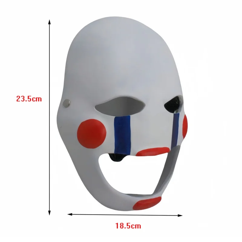 ABUM-Halloween Flower Faced Joker Mask Adult Full Face Role Playing Prop For Movies Cosplay Masquerade Dressed Up Scary