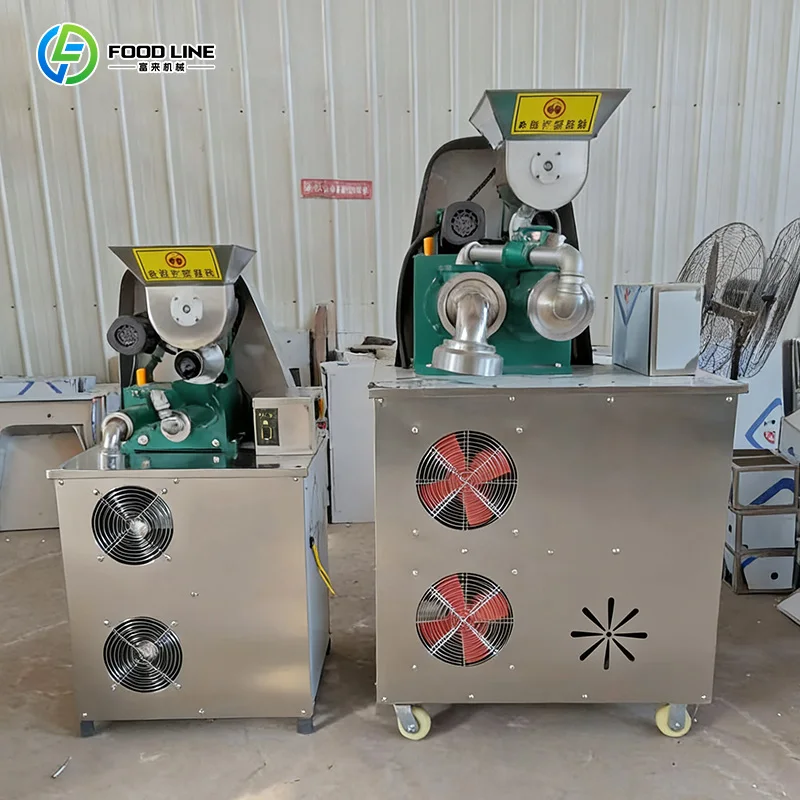 Customized Macaroni Drying & Cooling Integrated Machine - Raw Material Mixing Unit + Pasta Special-Shaped Mold Forming Machine