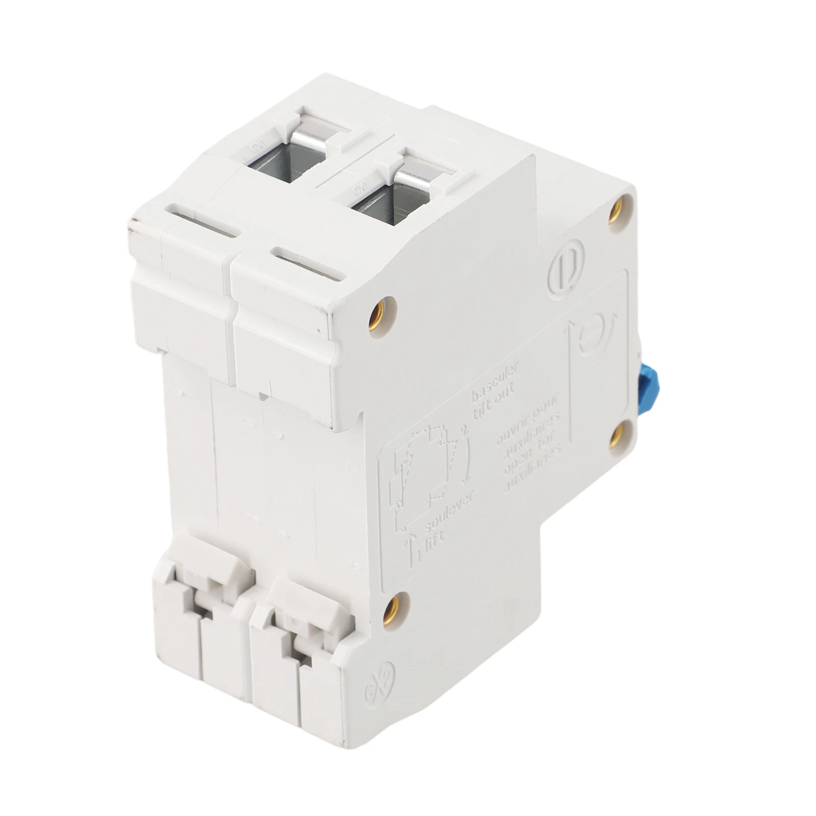 مصدر طاقة تيار مستمر 1000 فولت درجة حرارة التشغيل المعزل-25 درجة مئوية 60 درجة مئوية تيار تصنيف 32A قدرة كسر 4kA قطاع دارة