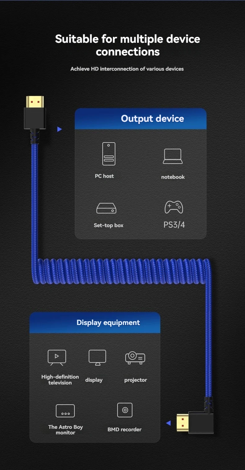 8k Hd Farbe HDMI-kompatibel Frühling Draht Ellenbogen Fotografie Austauschbare Objektiv Digital Kamera Stabilisator Astro Monitor 4k – Detail 6