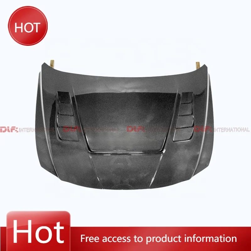 

Новые карбоновые автомобильные детали для 21+ Elantra/Avante N (CN7) DLF-V типа, капот из углеродного волокна