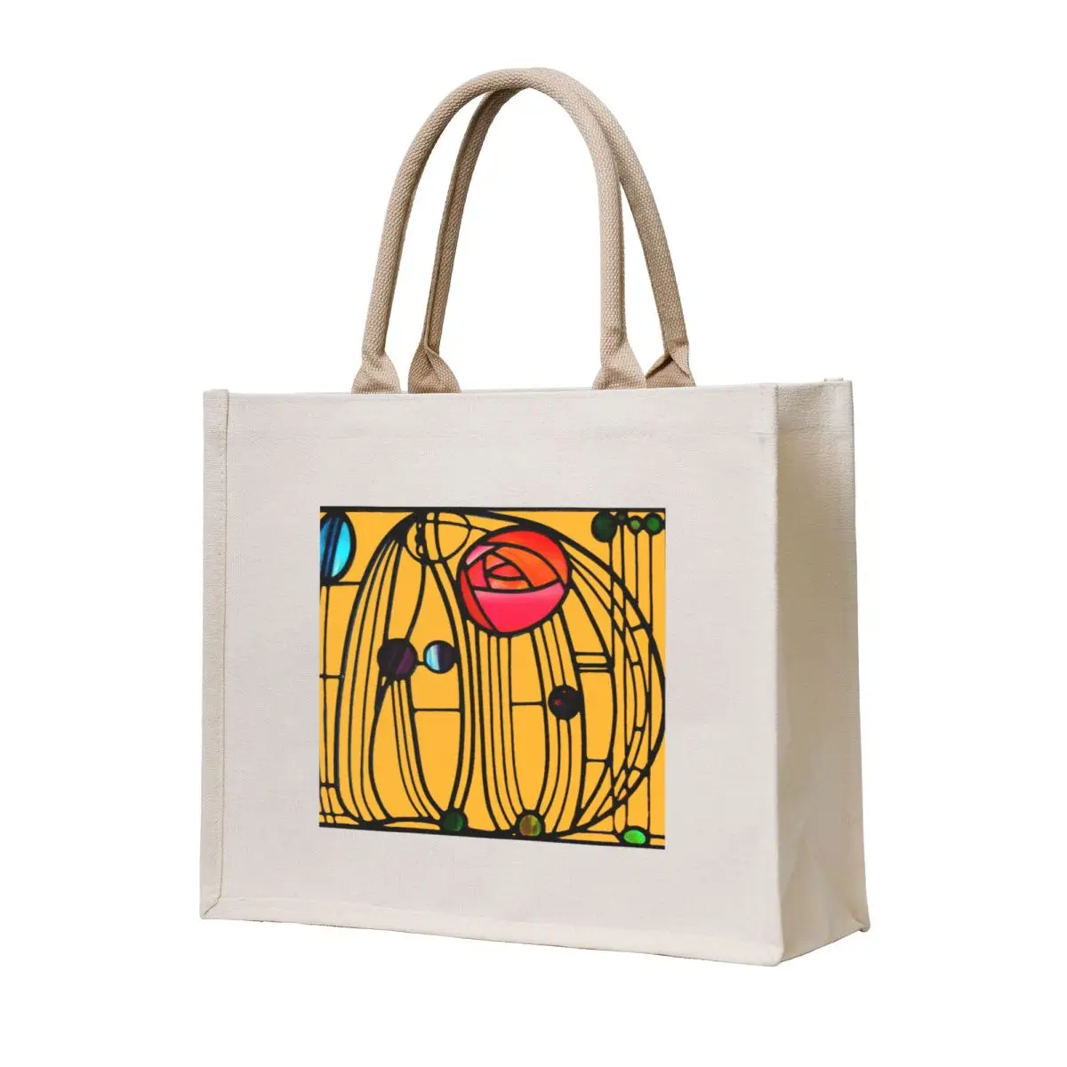 

Charles Rennie Mackintosh - Window, yellow Tote Bag woman shopping bag shopping bag logo tote canvas