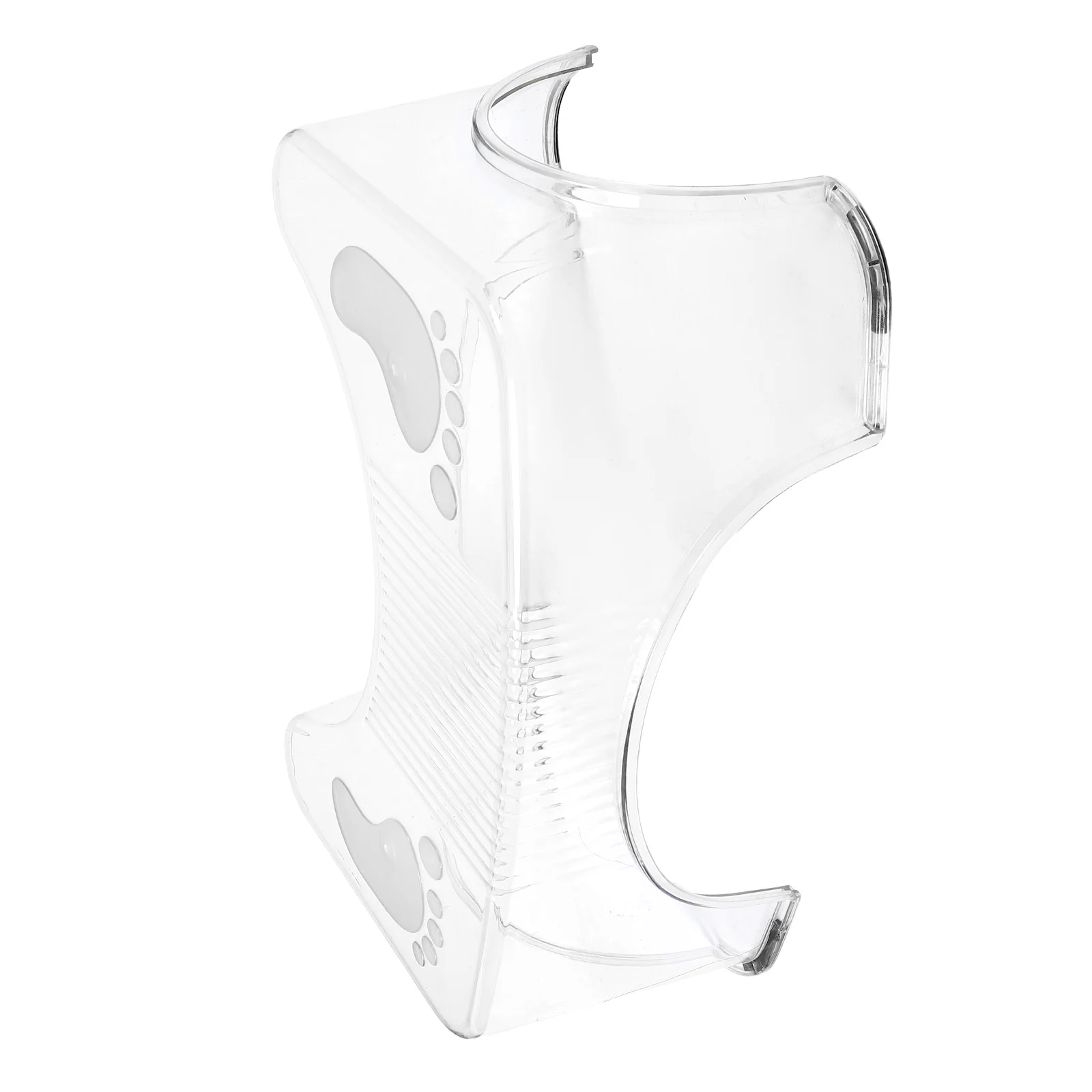 

Clear Toilet For Adults Nonslip Bathroom Footstool Step Squatting Support Potty Training Poop Stool Home Shower Use