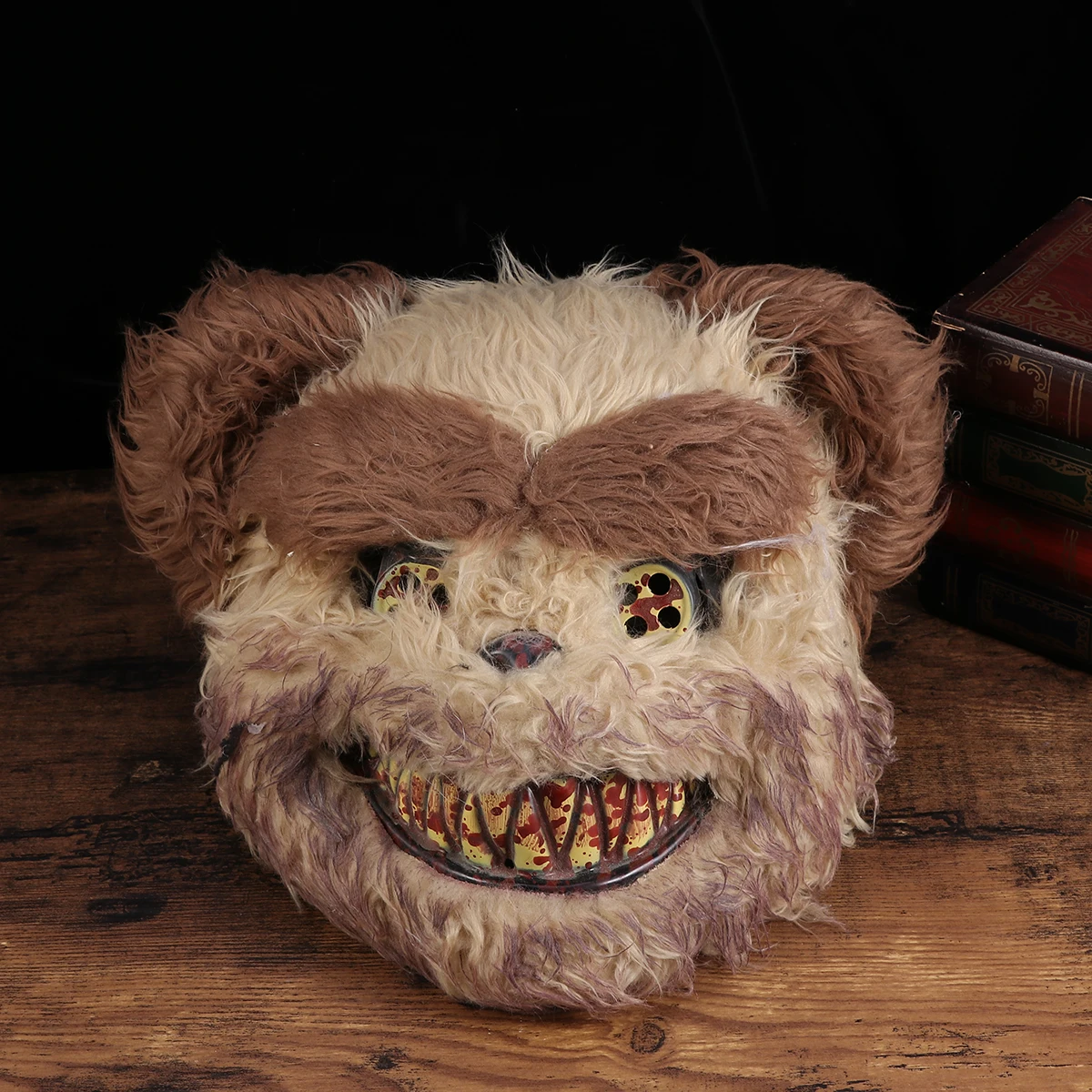 Beer Hoofd Masker Party Halloween Volwassen Eng Kostuum Vrouwen Horror Kostuums Aardetinten