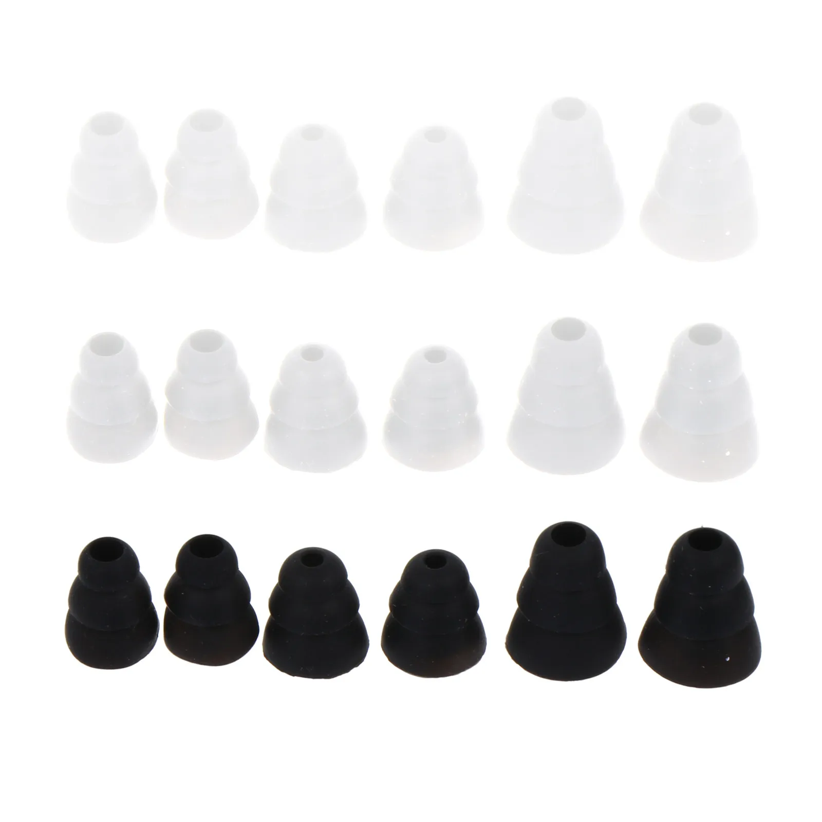 36Pcs Premium Silicone Earphone Covers for in-Ear Headphones Dust-Proof Scratch-Resistant Easy-Install Earbuds Replacement Tips