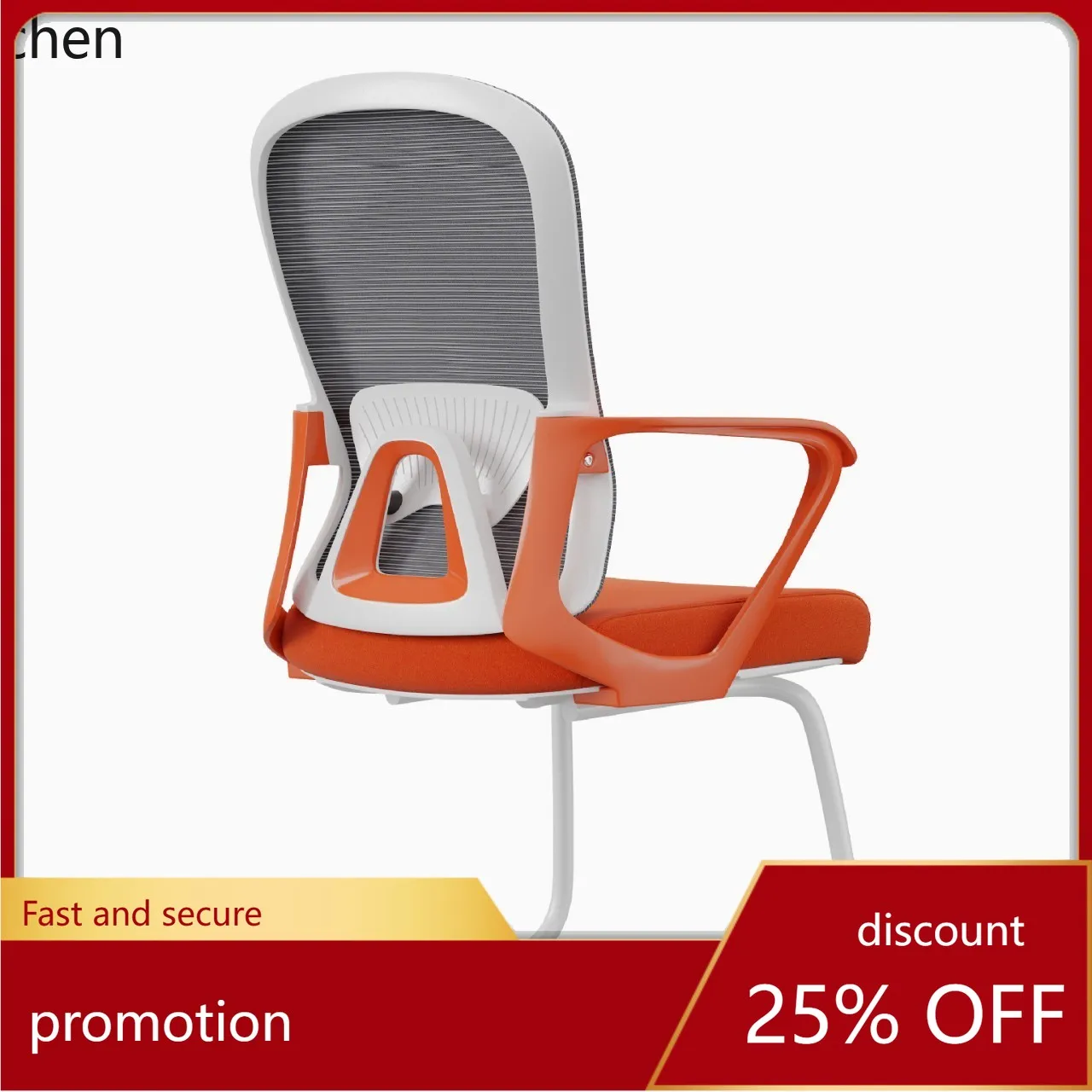 ZML Office Chair Company Dormitory Chair Comfortable Long Sitting Home Use Conference Workstation Seat