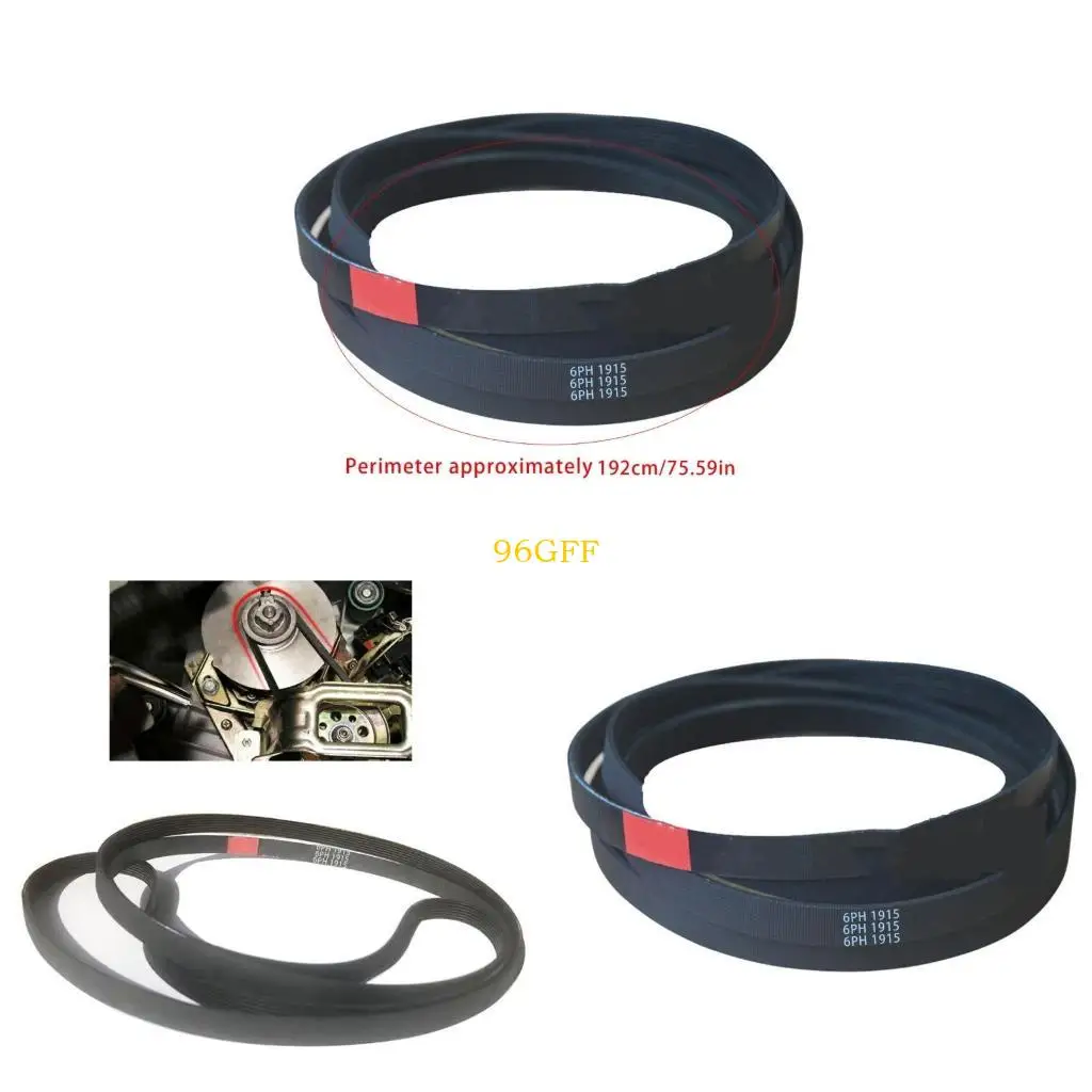 96GF Replacement Transmission Belt Drum Rubber Closed Belt Sander Drive Belt