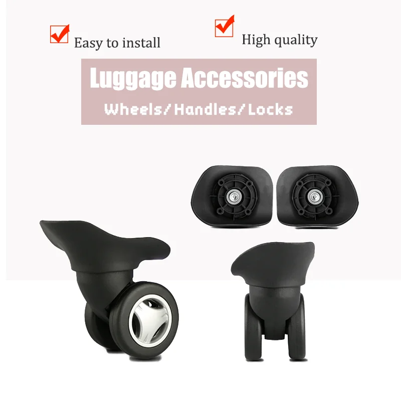 For American Tourister 89Z Replacement Suitcase Caster Roller Universal Repair Parts For Luggage Suitcase 360 Spinner Wheel