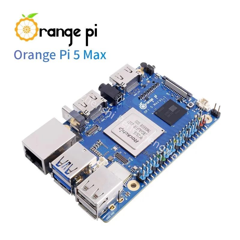 Orange Pi 5 Max 8GB 16GB RAM LPDDR5 Rockchip RK3588 Development Board M.2 PCIE 2.5G LAN WiFi+BT  Single Board Computer