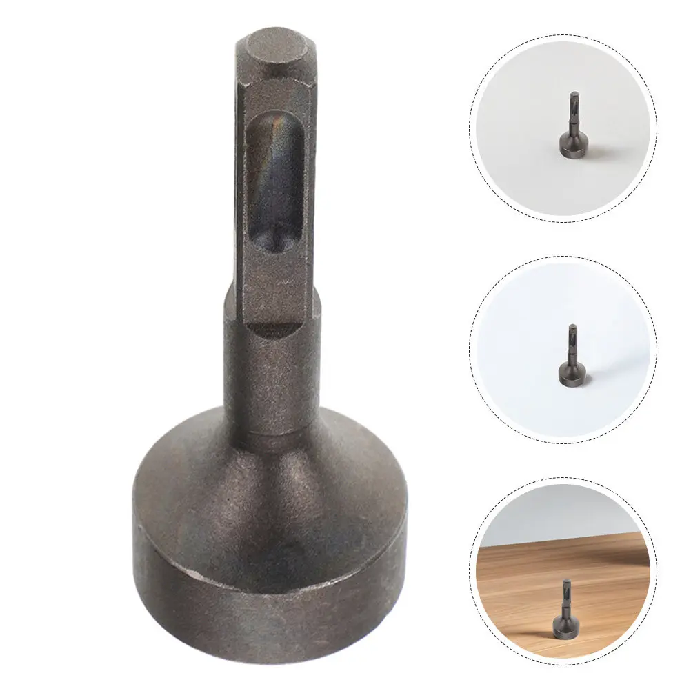 

2Pcs Alloy Rotary Hammer Drill Attachment for Ground Rod Driving Pile Installation Electric Drill Bit Replacement Multi-Function