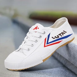 KungFu Shoes Men Classic Canvas Shoes Martial Arts TaiChi Taekwondo WuShu Karate Sports Shoes Comfor Men Training Sneakers 38-47