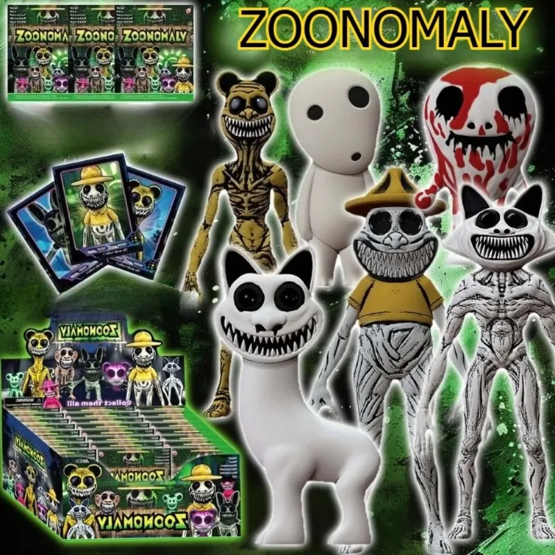 Zoonomaly Game Figure Blind Box PVC Collectible Model Mystery Doll Desktop Decor Birthday Christmas Present