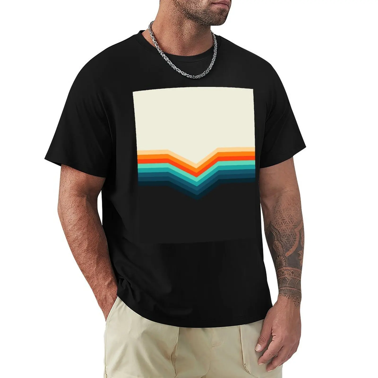 

Retro Stripes T-Shirt shirts graphic tee oversize t-shirts man sublime shirts graphic tee men