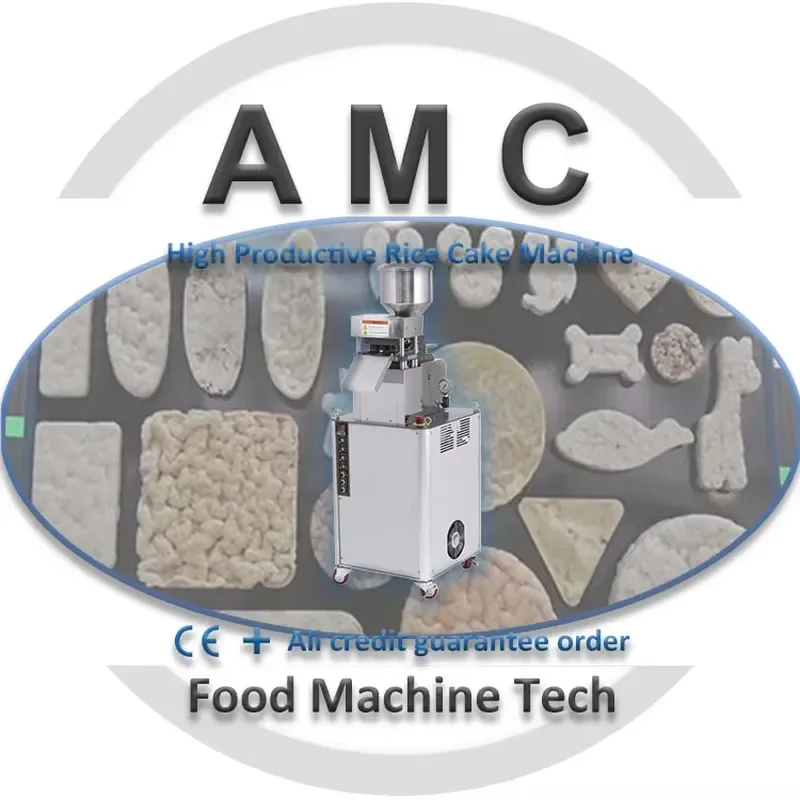 2026 CE Americhi Industrial Popped Rice Cracker Making Machine + Nutritional Crispy Rice Cake Popping Machine Popping Rice