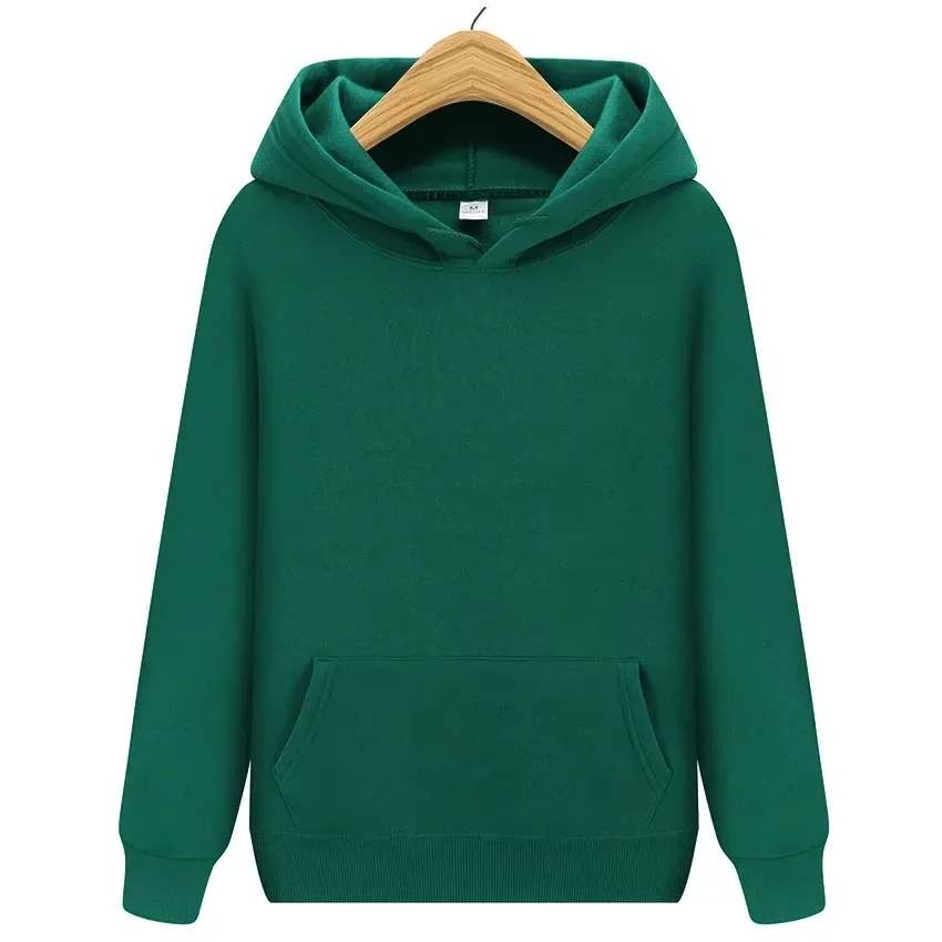 2025 New Autumn Hoodie Fashion Color Hooded Loose Sports Sweater Large Comfortable Casual Couple Pullover Comfortable Sweater