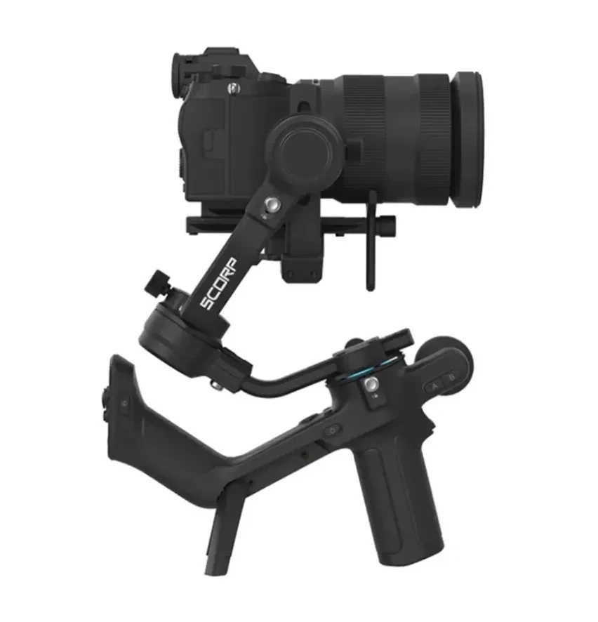 FeiyuTech Feiyu SCORP-C 3-Axis Handheld Gimbal Camera Stabilizer with Tripod Handle Grip Sony Canon DSLR Camera AK2000C 2.5kg