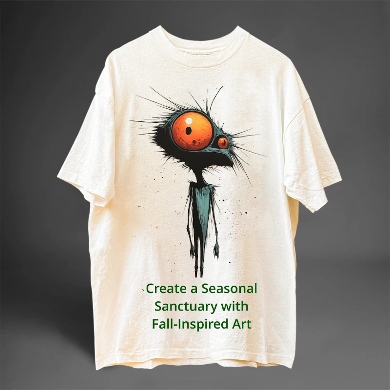 

Pure cotton T-shirt, American retro street hip-hop print, unique pattern summer short-sleeved T-shirt for men and women