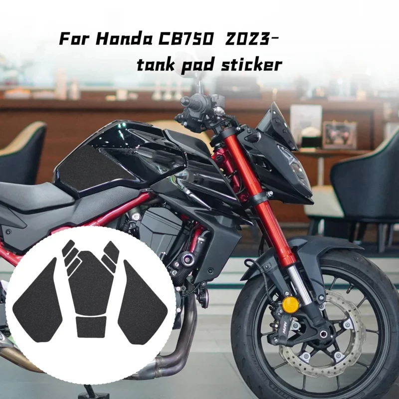 لهوندا CB750 CB 750 الدبور 2023 دراجة نارية الملحقات عدم الانزلاق ملصقات جانبية ل خزان الوقود وسادة المطاط ملصق