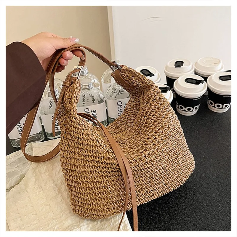 

Luxury Simple Vintage Tote Bag Solid Color For Business Women Casual Elegant Paris Fashion