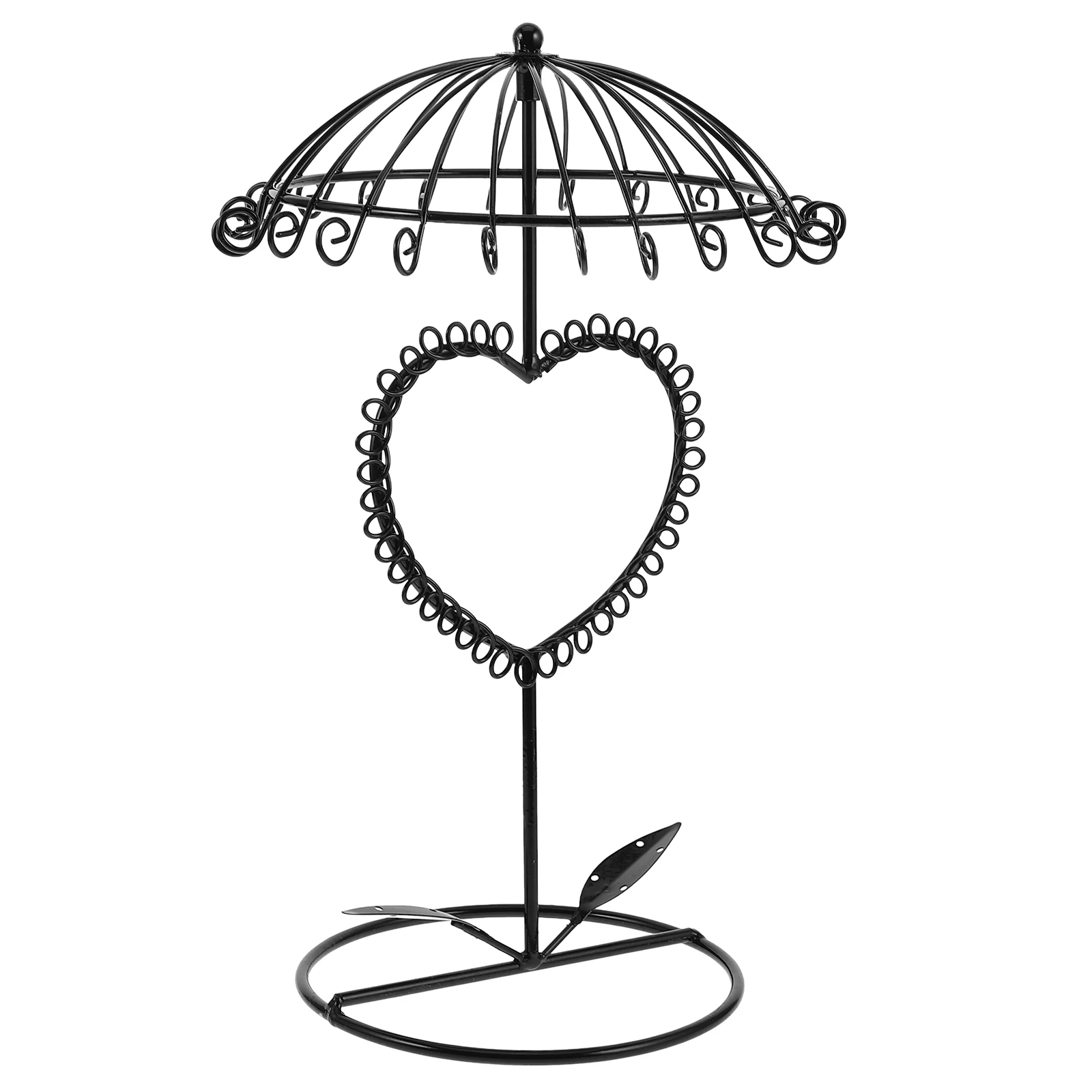 

Iron Jewelry Earring Holder Earring Holders ganizer Rotating Display Jewelry Holder ganizer St Girls Storage Rack