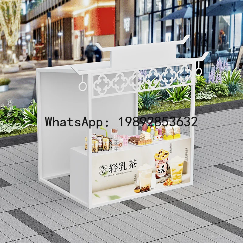 Iron Art Display Stand Night Market Movable Mall Exhibition Promotion Creative Stall Display Stand