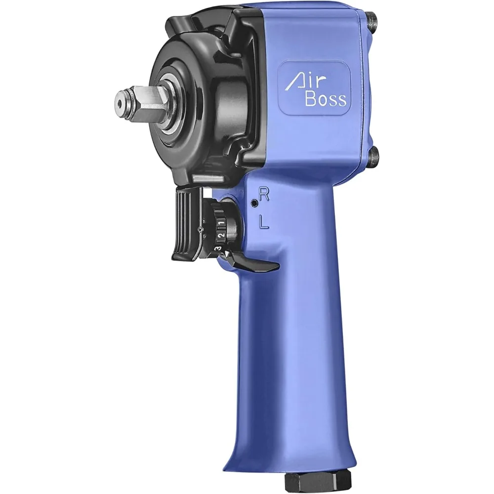

AW-90J 1/2'' High Torque Stubby Air Impact Wrench 600 ft-lbs Breakaway Torque, Award Winning&more