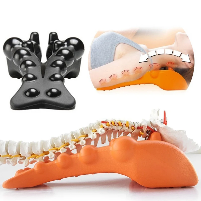 Nuova EVA corretta Vertebra cervicale trazione lombare colonna vertebrale dritta massaggio della colonna vertebrale cuscino bordo Brace Back Stretching assistenza sanitaria