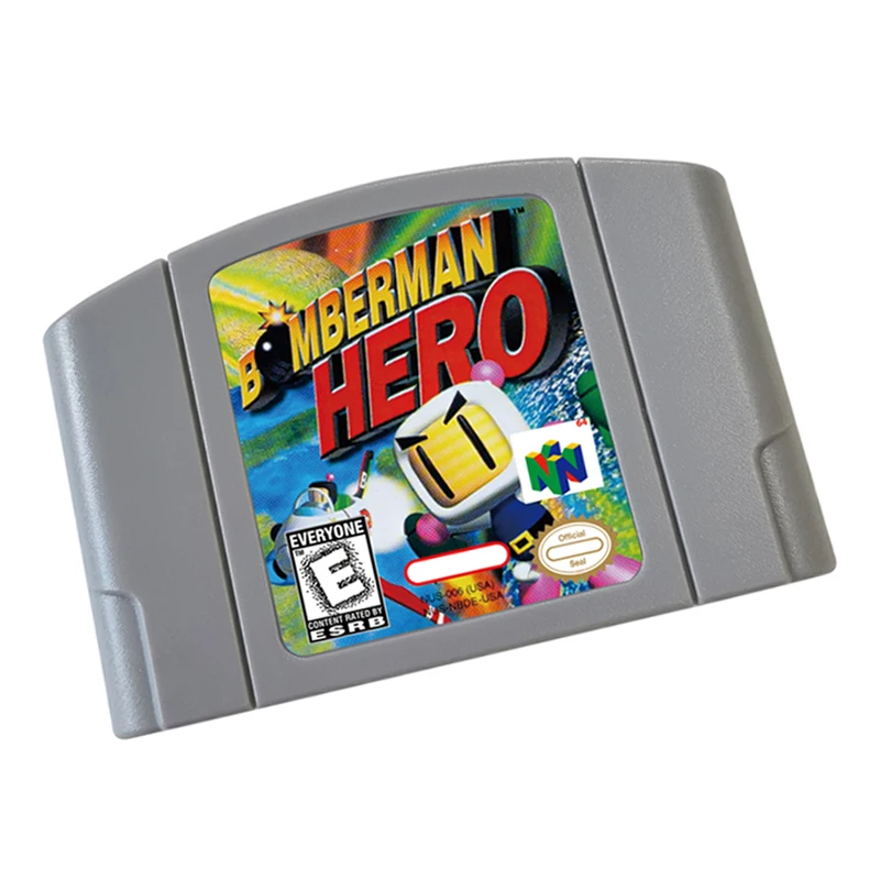 Bomberman Hero Video Game Cartridge US Version For N64 Game Console