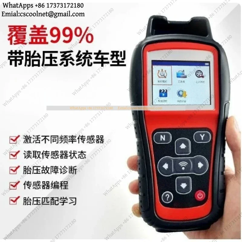 JS02 WiFi TPMS Diagnostic Tool Activate Program MX-Sensors Relearn Read Clear Scan Tool Automotive Tire Pressure Monitor System