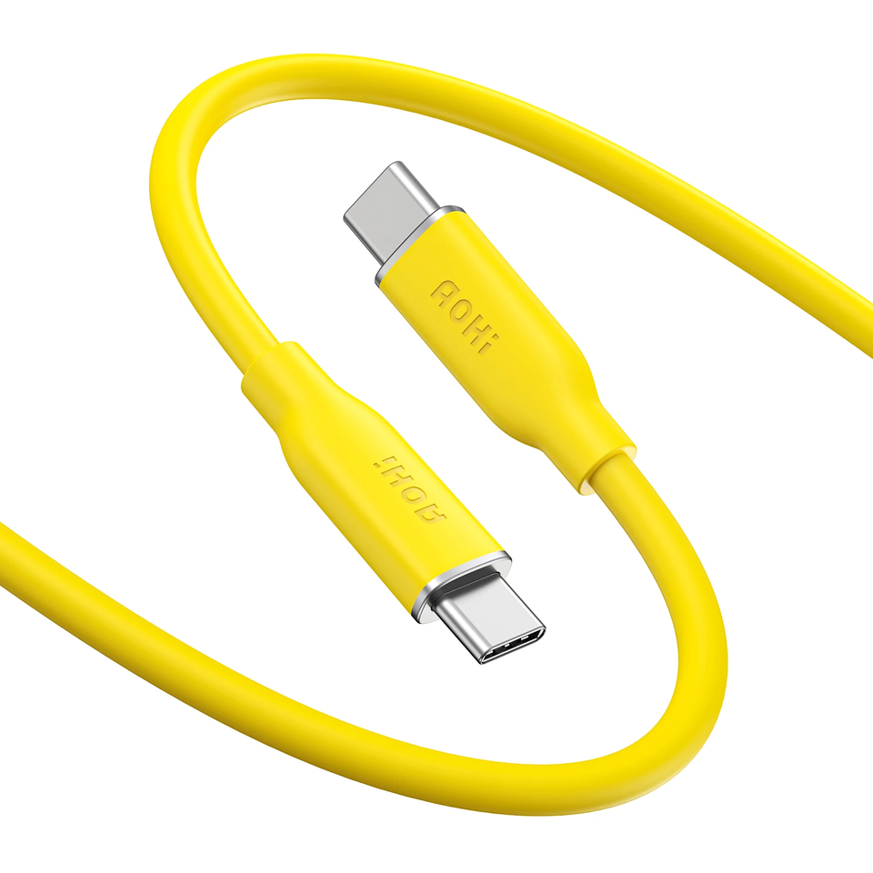  AOHI 140W PD 3.1 USB C to USB C Fast-charging Silky Cable 3.3ft 